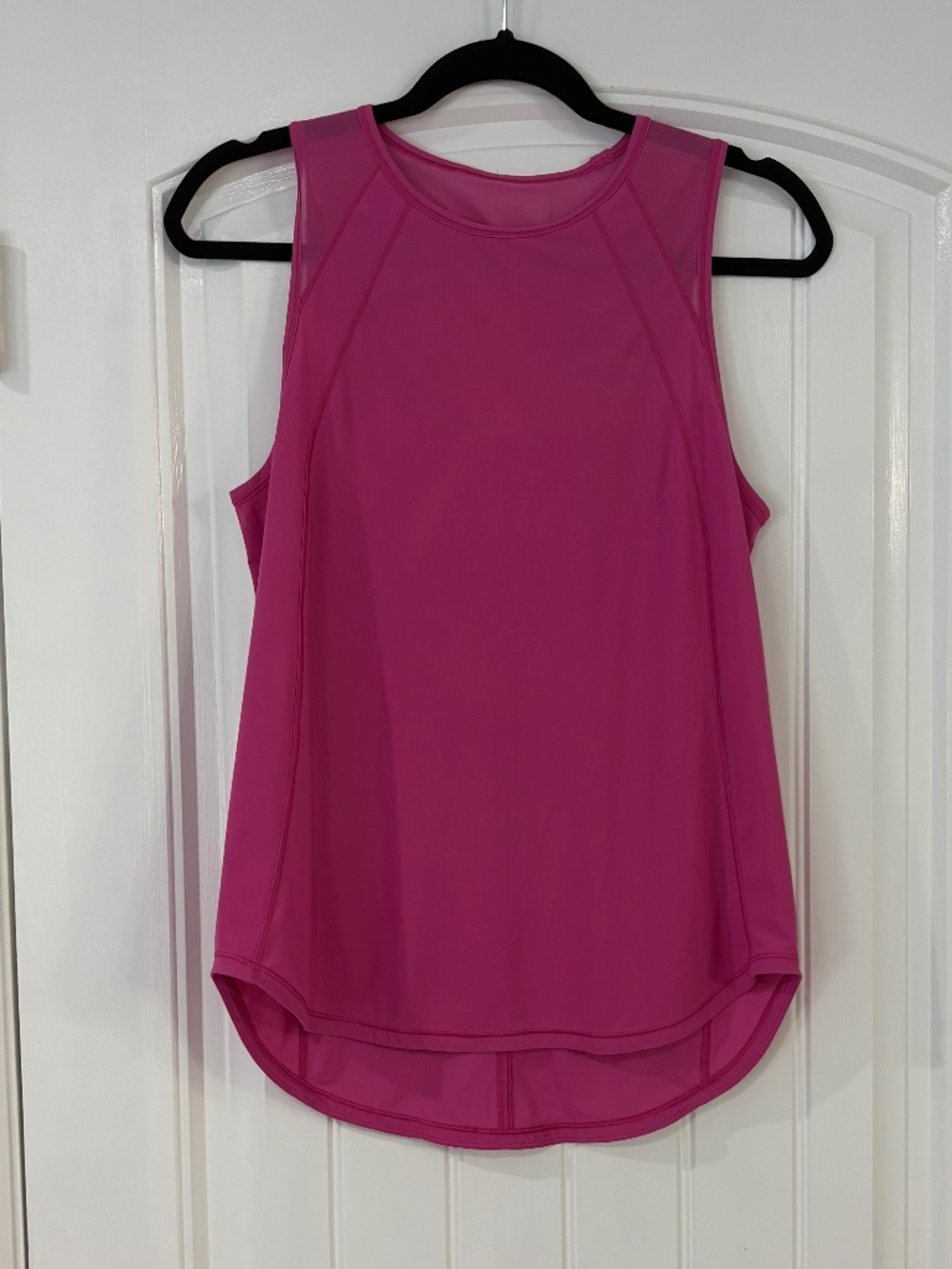 Lululemon Sculpt tank pink